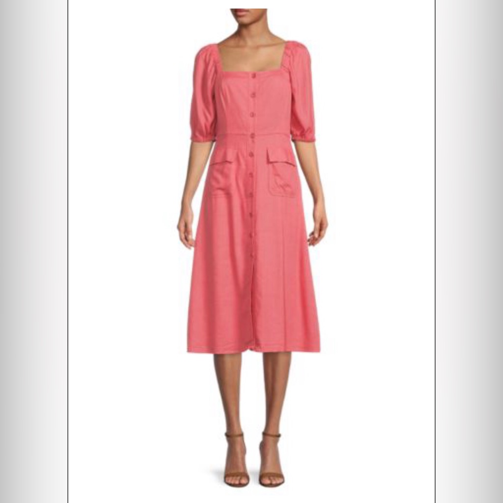 Bcbgmaxazaria Buttoned Dress